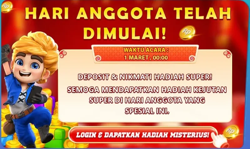 HARI ANGGOTA TELAH DIMULAI!